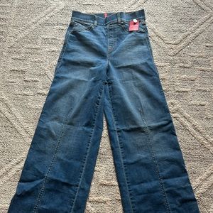 Spanx Wide Leg Jeans - Color: Vintage Indigo - NWT - smoke free pet free home.